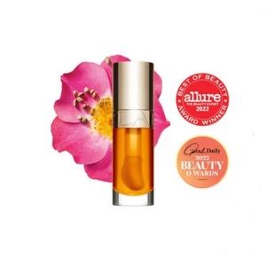 Clarins brand new full size Comfort Lip Oil in Honey 7ml